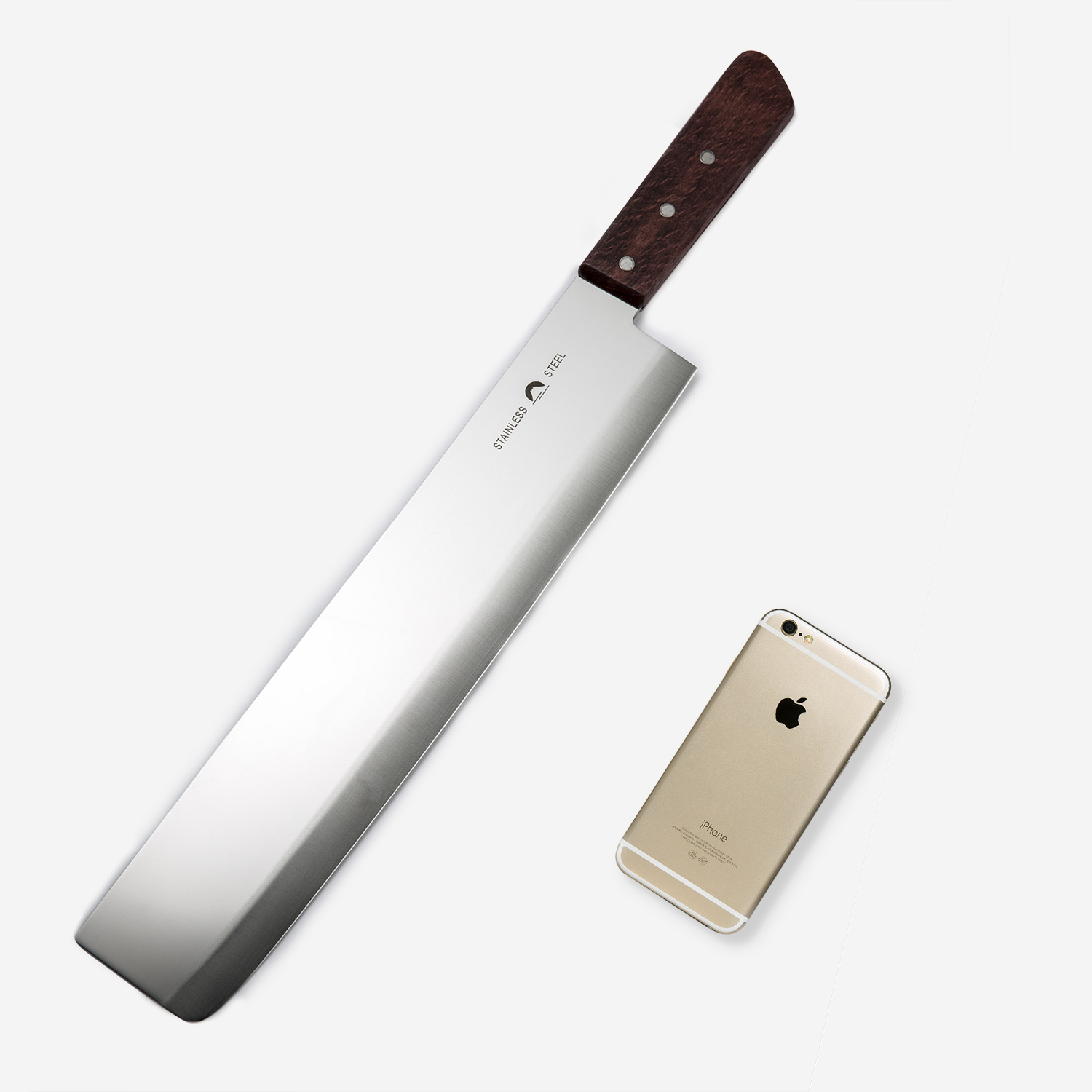 日本tojiro(藤次郎)富士印系列大型万能包丁刀 b0027624800 褐色