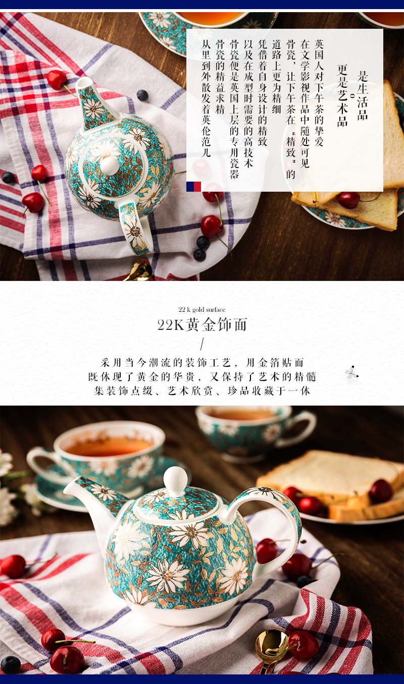 英国原产DUNOON丹侬骨瓷茶杯水杯茶具黄金饰面